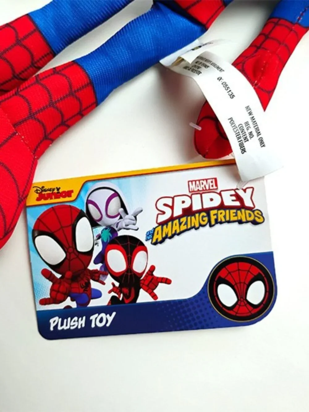 NWT Spider-man Spidey Amazing Friends Plush Toy Doll Disney Junior Marvel